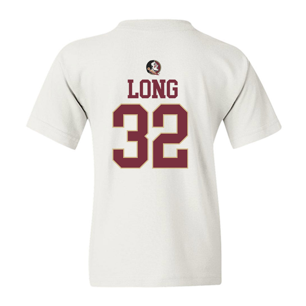 FSU - NCAA Women's Lacrosse : Brooke Long - Fashion Shersey Youth T-Shirt-1