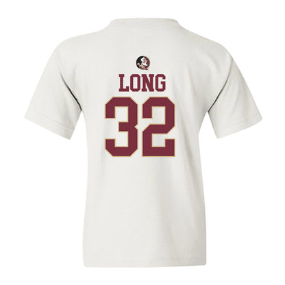 FSU - NCAA Women's Lacrosse : Brooke Long - Fashion Shersey Youth T-Shirt-1