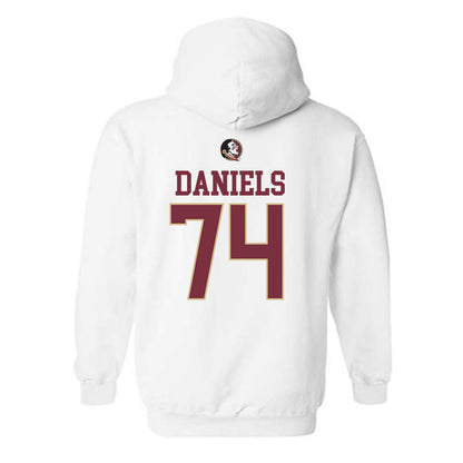 FSU - NCAA Football : Jonathan Daniels - Fashion Shersey Hooded Sweatshirt-1