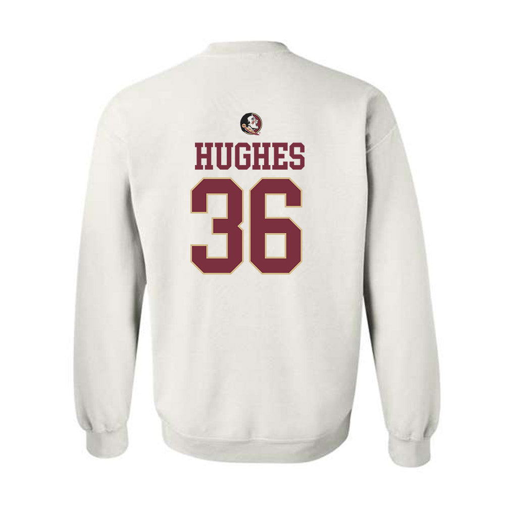 FSU - NCAA Football : Daniel Hughes - Fashion Shersey Crewneck Sweatshirt-1