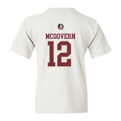 FSU - NCAA Women's Soccer : Peyton McGovern - Fashion Shersey Youth T-Shirt-1