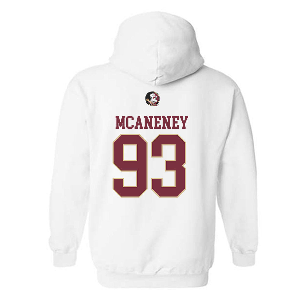 FSU - NCAA Football : Conor McAneney - Fashion Shersey Hooded Sweatshirt-1