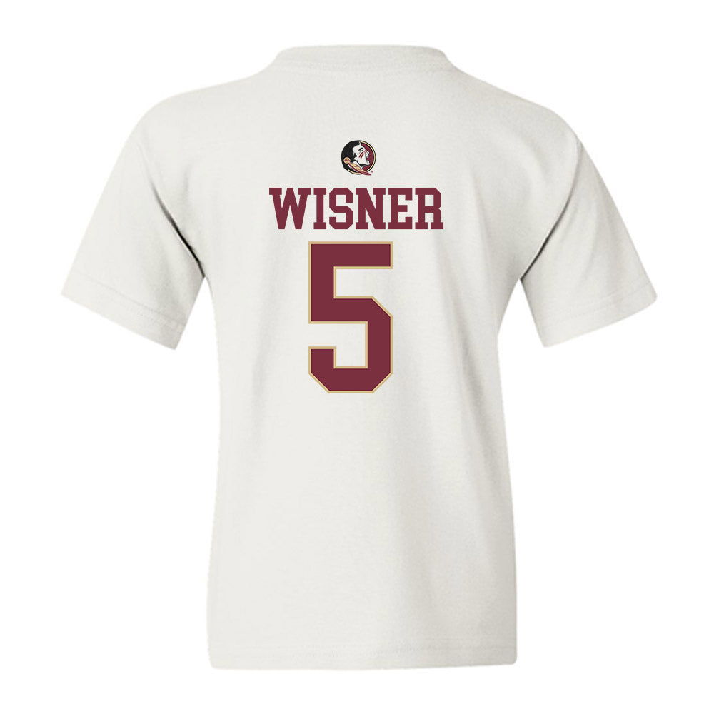 FSU - NCAA Football : Tre Wisner - Fashion Shersey Youth T-Shirt-1