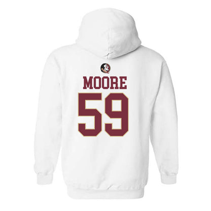 FSU - NCAA Football : Steven Moore - Fashion Shersey Hooded Sweatshirt-1