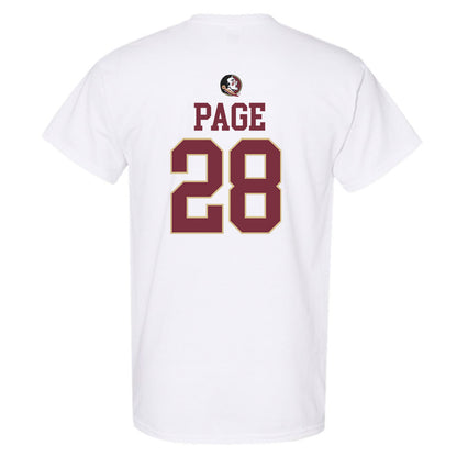 FSU - NCAA Women's Soccer : Olivia Page - Fashion Shersey T-Shirt-1