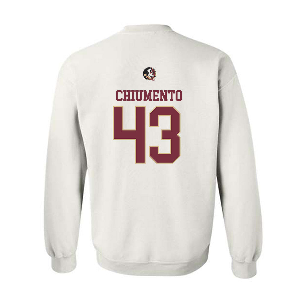 FSU - NCAA Football : Mac Chiumento - Fashion Shersey Crewneck Sweatshirt-1