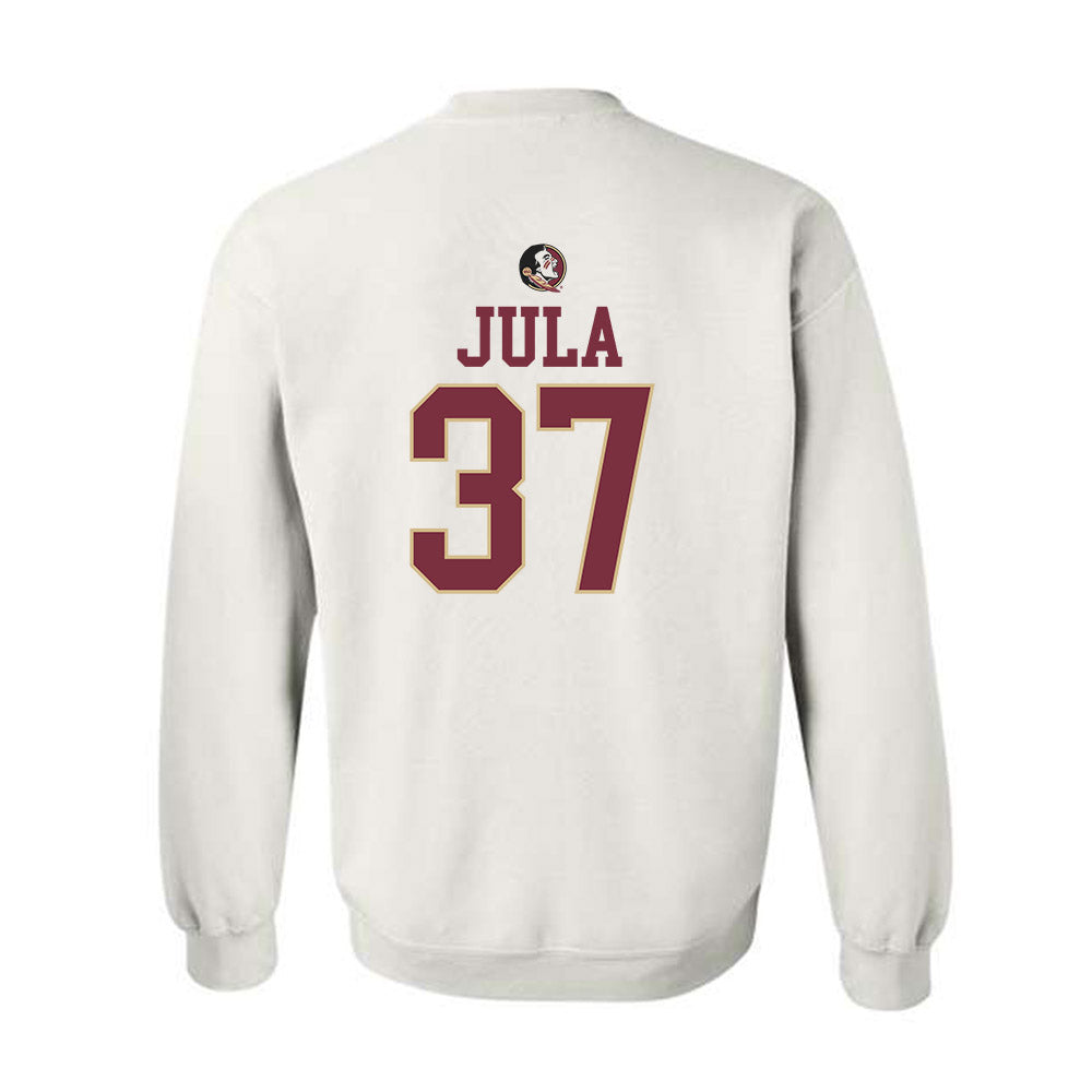 FSU - NCAA Football : Carter Jula - Fashion Shersey Crewneck Sweatshirt-1