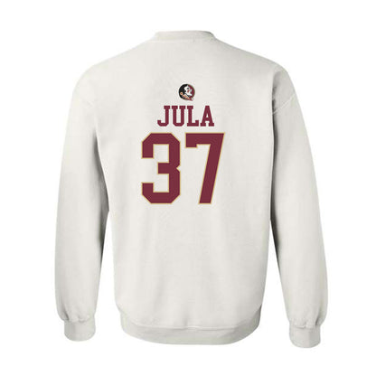 FSU - NCAA Football : Carter Jula - Fashion Shersey Crewneck Sweatshirt-1