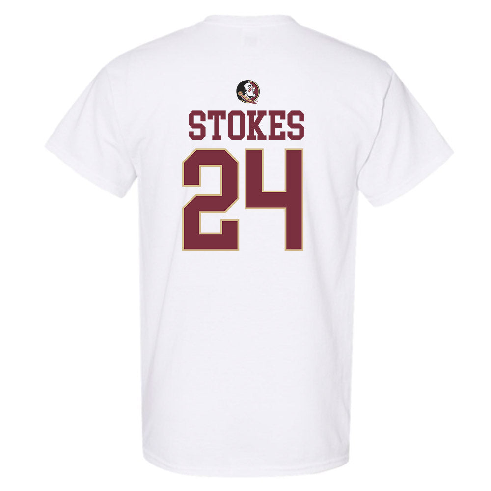 FSU - NCAA Baseball : Cole Stokes - Fashion Shersey T-Shirt-1
