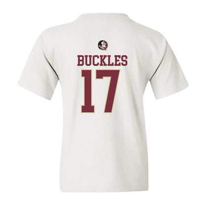 FSU - NCAA Baseball : Charlie Buckles - Fashion Shersey Youth T-Shirt-1