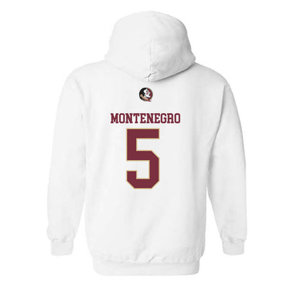 FSU - NCAA Baseball : Marvin Montenegro - Fashion Shersey Hooded Sweatshirt-1
