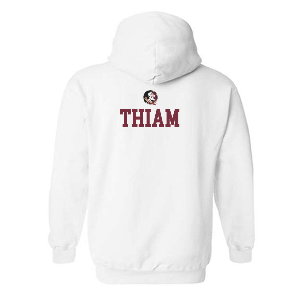FSU - NCAA Women's Track & Field : Nafy Thiam - Fashion Shersey Hooded Sweatshirt-1