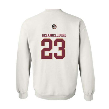 FSU - NCAA Baseball : Brody DeLamielleure - Fashion Shersey Crewneck Sweatshirt