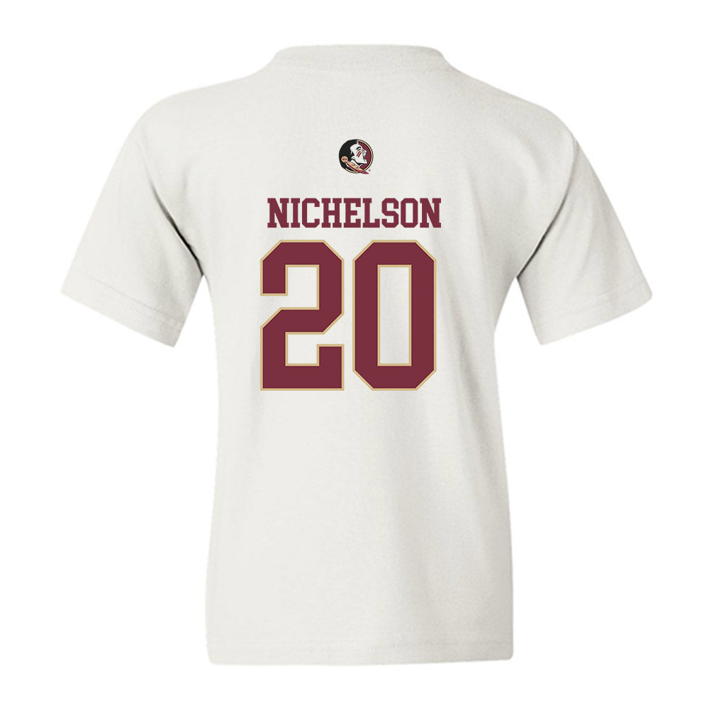 FSU - NCAA Football : Blake Nichelson - Fashion Shersey Youth T-Shirt-1