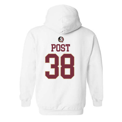 FSU - NCAA Football : Ethan Post - Fashion Shersey Hooded Sweatshirt-1