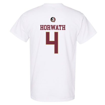 FSU - NCAA Beach Volleyball : Jess Horwath - Fashion Shersey T-Shirt-1