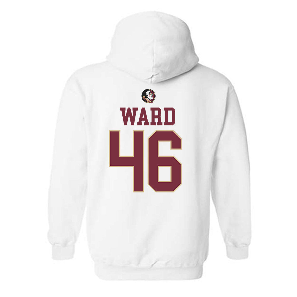 FSU - NCAA Women's Lacrosse : Julia Ward - Fashion Shersey Hooded Sweatshirt-1
