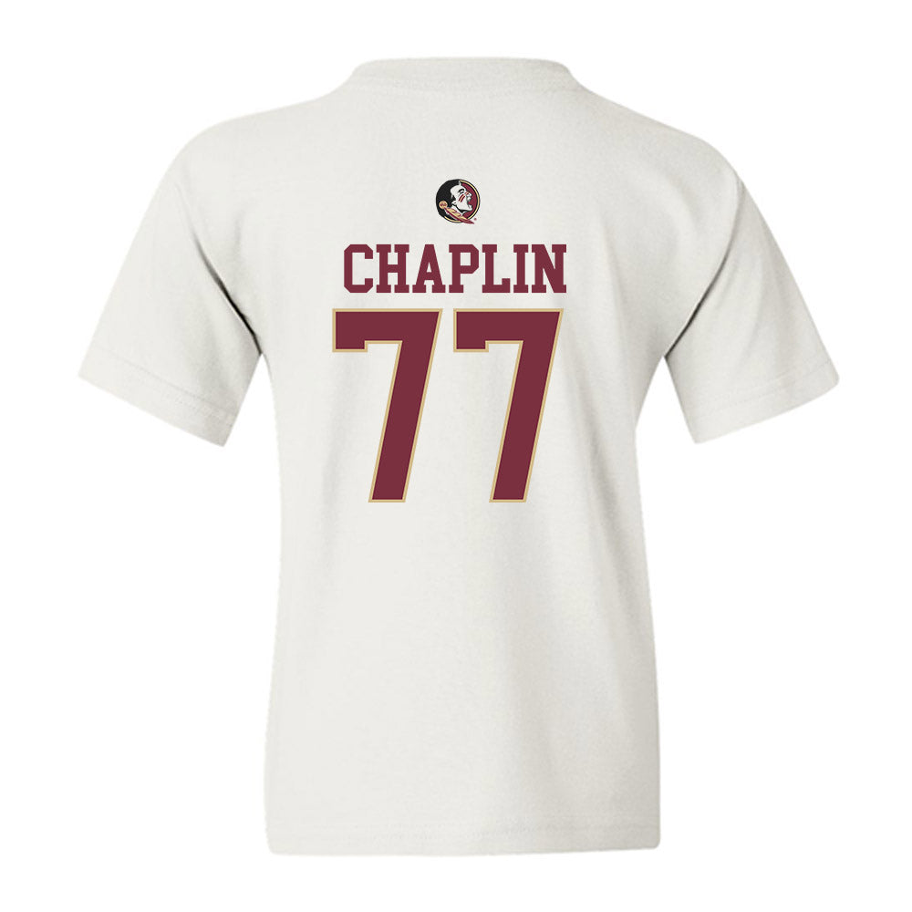 FSU - NCAA Football : Xavier Chaplin - Fashion Shersey Youth T-Shirt-1