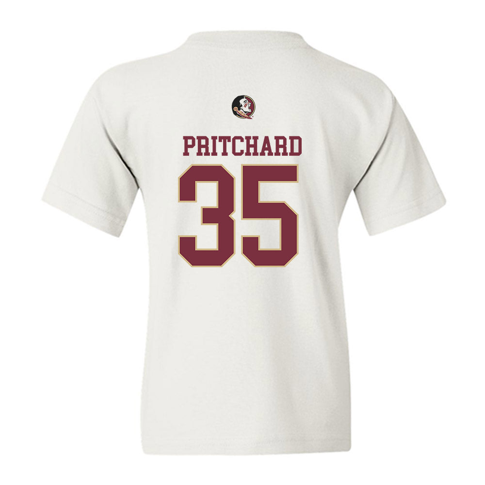 FSU - NCAA Football : Ethan Pritchard - Fashion Shersey Youth T-Shirt-1