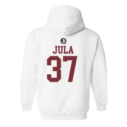FSU - NCAA Football : Carter Jula - Fashion Shersey Hooded Sweatshirt-1
