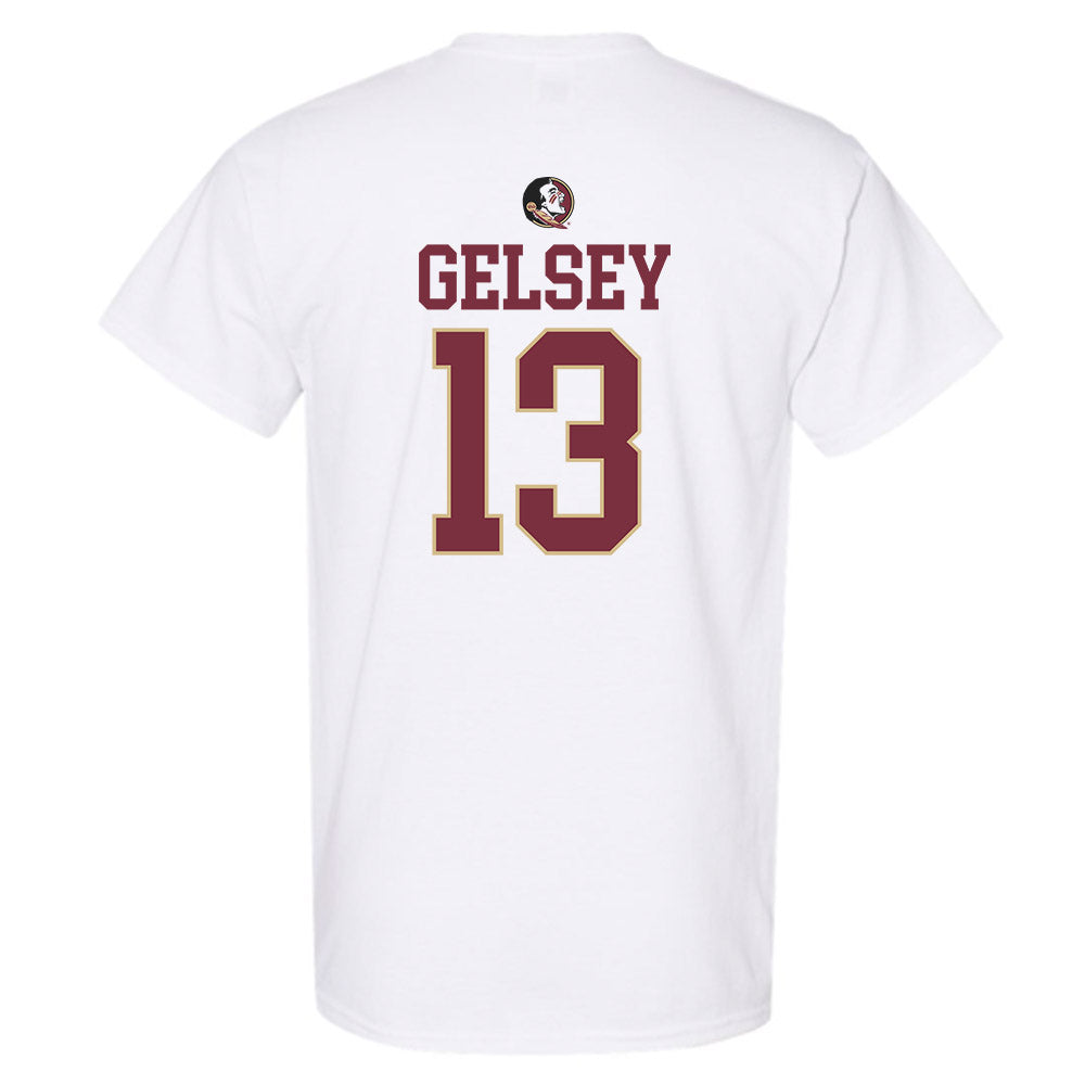 FSU - NCAA Football : Taeshaun Gelsey - Fashion Shersey T-Shirt-1