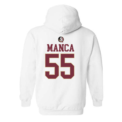FSU - NCAA Baseball : Payton Manca - Fashion Shersey Hooded Sweatshirt-1