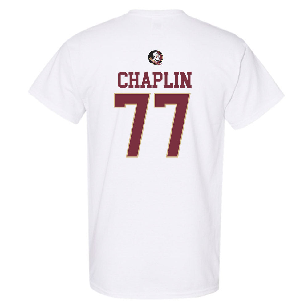 FSU - NCAA Football : Xavier Chaplin - Fashion Shersey T-Shirt-1