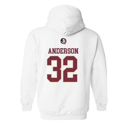 FSU - NCAA Football : Jalen Anderson - Fashion Shersey Hooded Sweatshirt-1
