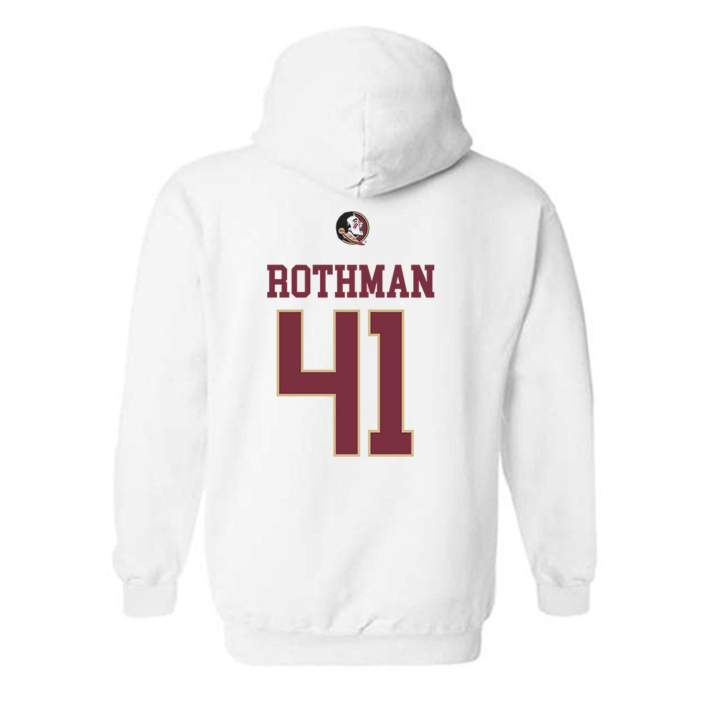 FSU - NCAA Beach Volleyball : Audrey Rothman - Fashion Shersey Hooded Sweatshirt-1