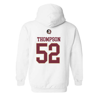FSU - NCAA Football : Chavez Thompson - Fashion Shersey Hooded Sweatshirt-1
