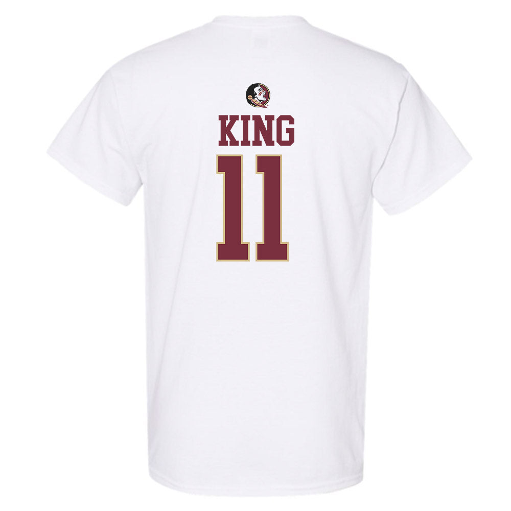 FSU - NCAA Women's Lacrosse : Danica King - Fashion Shersey T-Shirt-1
