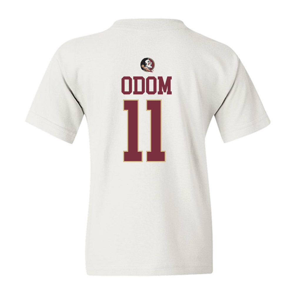 FSU - NCAA Women's Basketball : Melissa Odom - Fashion Shersey Youth T-Shirt-1