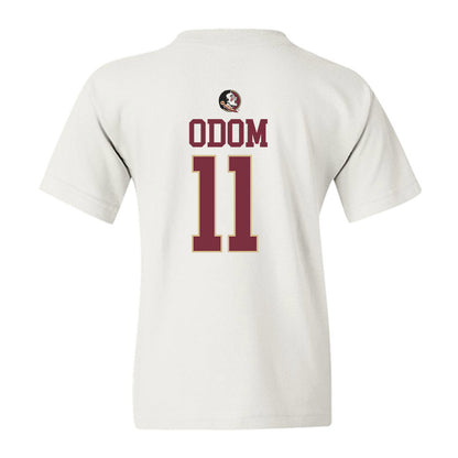 FSU - NCAA Women's Basketball : Melissa Odom - Fashion Shersey Youth T-Shirt-1