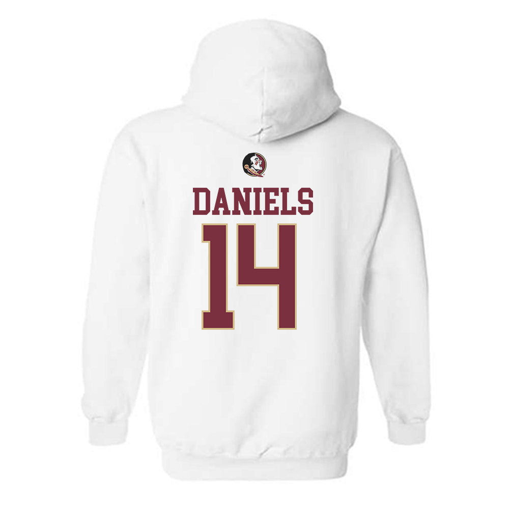 FSU - NCAA Football : Ashton Daniels - Fashion Shersey Hooded Sweatshirt-1