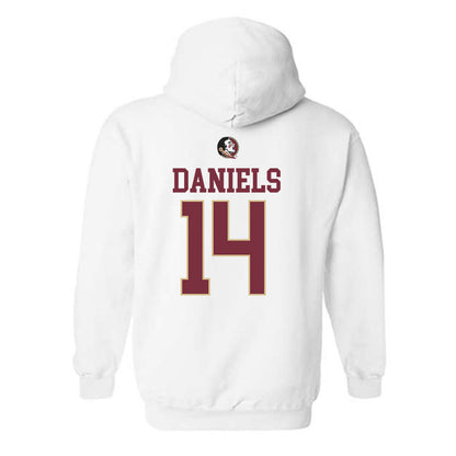 FSU - NCAA Football : Ashton Daniels - Fashion Shersey Hooded Sweatshirt-1