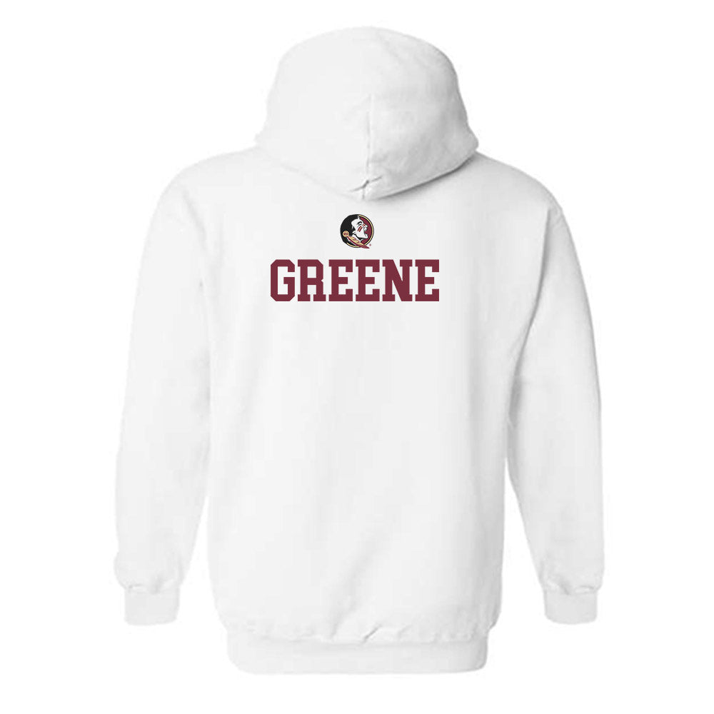 FSU - NCAA Women's Track & Field : Myla Greene - Fashion Shersey Hooded Sweatshirt-1