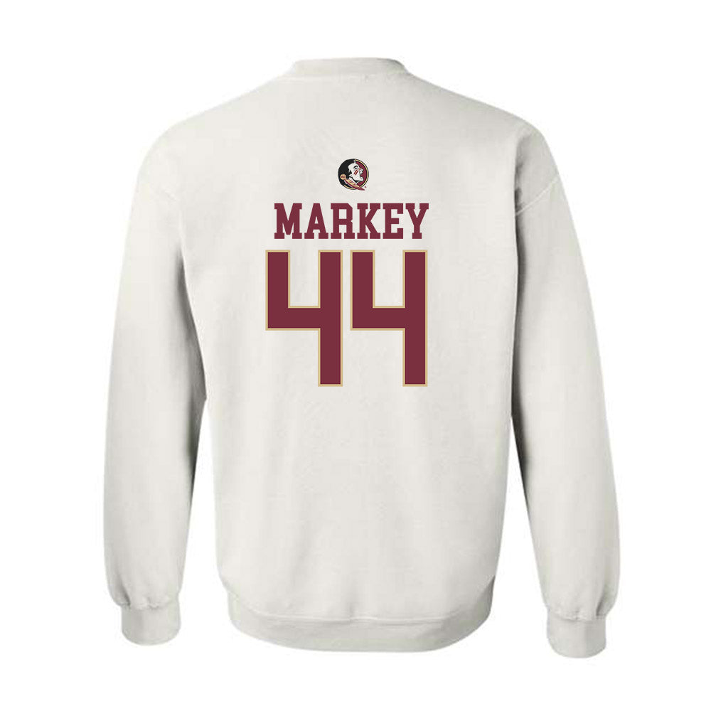FSU - NCAA Football : Gavin Markey - Fashion Shersey Crewneck Sweatshirt-1
