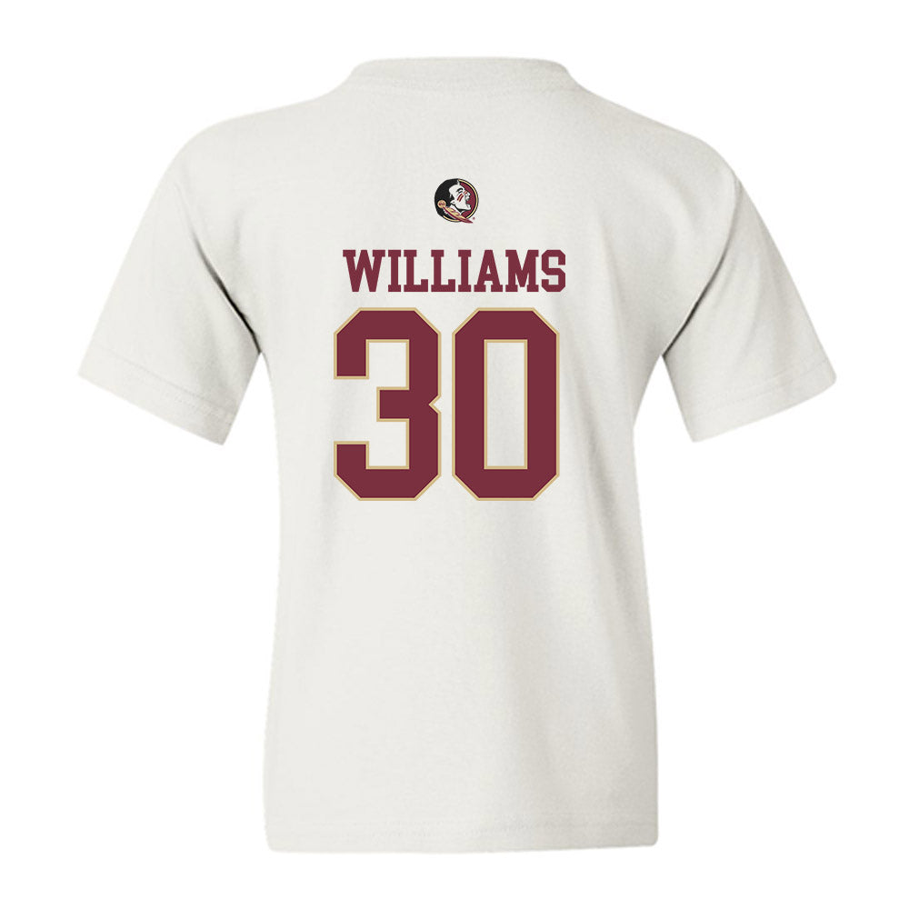 FSU - NCAA Football : Izayia Williams - Fashion Shersey Youth T-Shirt-1