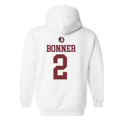 FSU - NCAA Women's Basketball : Amaya Bonner - Fashion Shersey Hooded Sweatshirt-1
