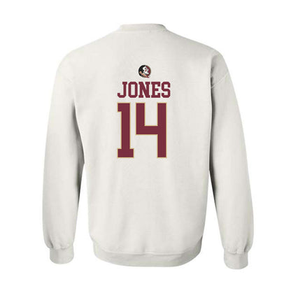 FSU - NCAA Football : Ma'Khi Jones - Fashion Shersey Crewneck Sweatshirt-1