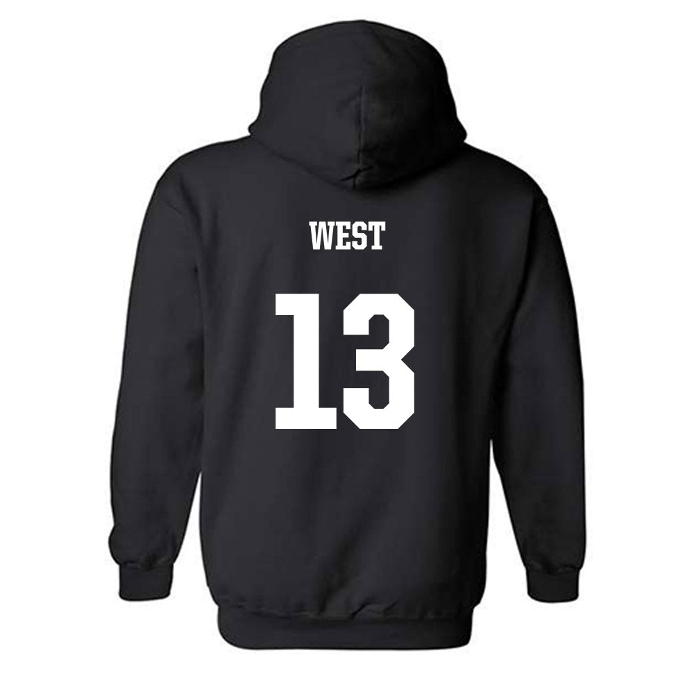 FSU - NCAA Women's Lacrosse : Peyton West - Fashion Shersey Hooded Sweatshirt-1
