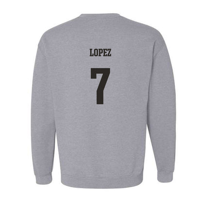 FSU - NCAA Football : Jasen Lopez - Fashion Shersey Crewneck Sweatshirt-1