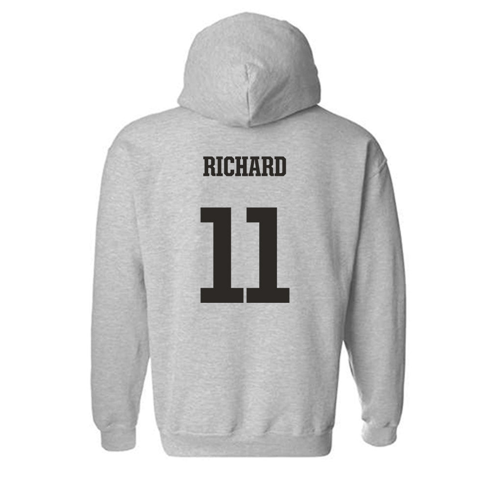 FSU - NCAA Football : Cj Richard - Fashion Shersey Hooded Sweatshirt-1