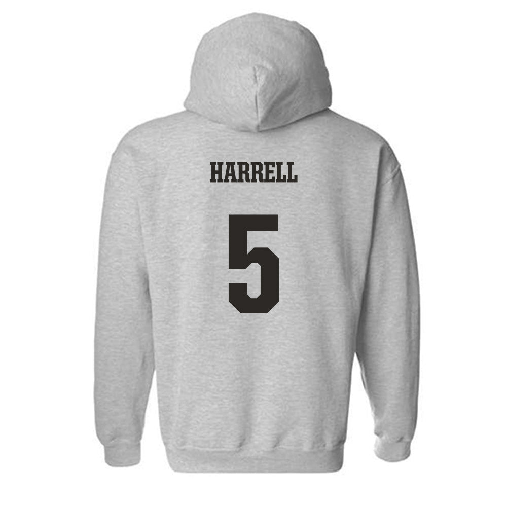FSU - NCAA Women's Lacrosse : Summer Harrell - Fashion Shersey Hooded Sweatshirt-1