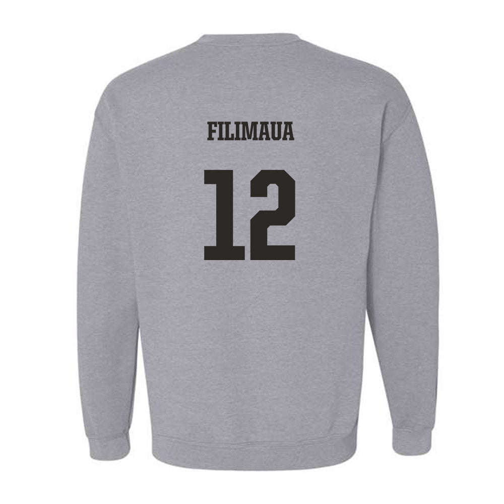 FSU - NCAA Women's Volleyball : Kyleene Filimaua - Fashion Shersey Crewneck Sweatshirt-1