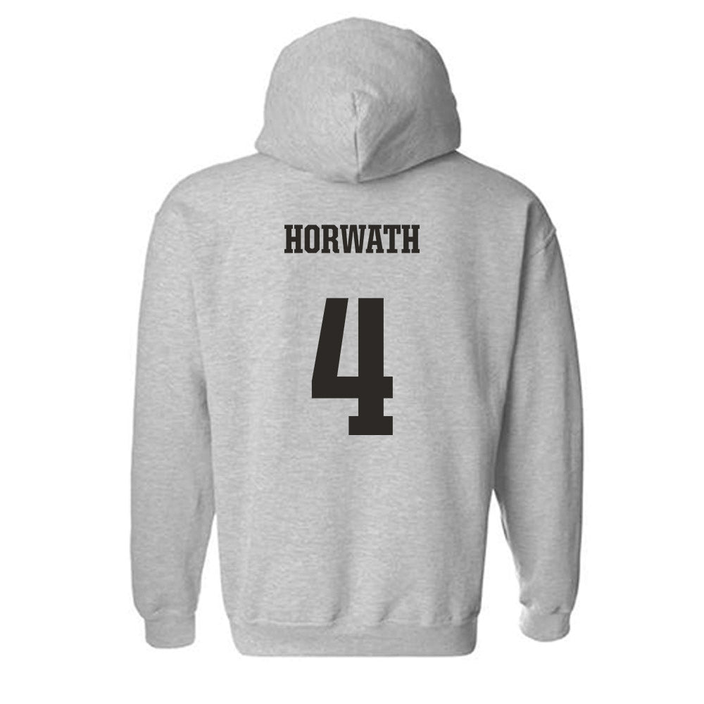 FSU - NCAA Beach Volleyball : Jess Horwath - Fashion Shersey Hooded Sweatshirt-1