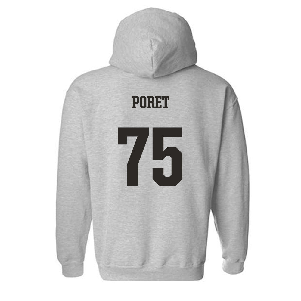 FSU - NCAA Football : Sean Poret - Fashion Shersey Hooded Sweatshirt-1
