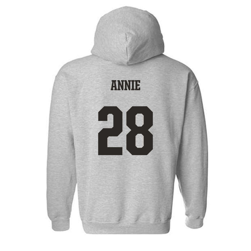 FSU - NCAA Women's Lacrosse : Aine Devine - Fashion Shersey Hooded Sweatshirt-1