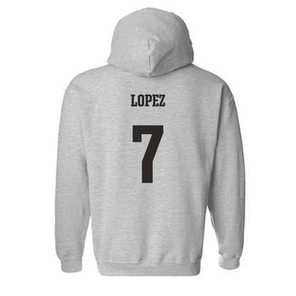FSU - NCAA Football : Jasen Lopez - Fashion Shersey Hooded Sweatshirt-1
