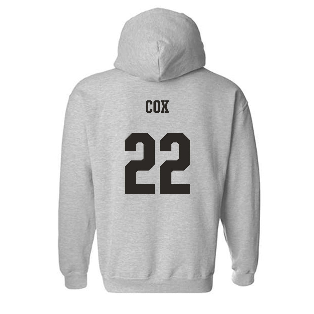 FSU - NCAA Women's Lacrosse : Charlise Cox - Fashion Shersey Hooded Sweatshirt-1